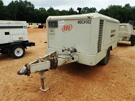 Ingersoll Rand 375 Air Compressor Vinsn220395ukc408 Deutz Diesel