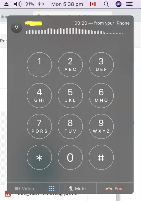 New Iphones Dial Pad Can Be Accessed From Mac Rmacosbeta