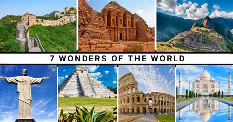 The Latest 7 Wonders Of The World 2024 Updated Triptometer