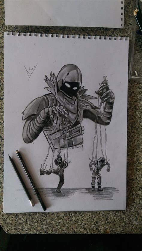 Pin By Gamer Girl 64 19871989 On Video Game Fanart Fortnite Drawings