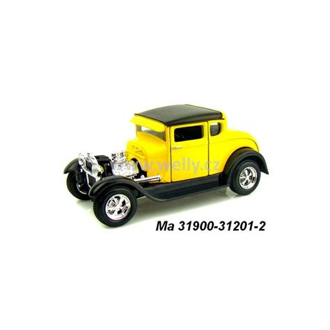 Maisto 124 Ford 1929 Model A Yellow Code Maisto 31201 Modely Aut Modely Aut Modely