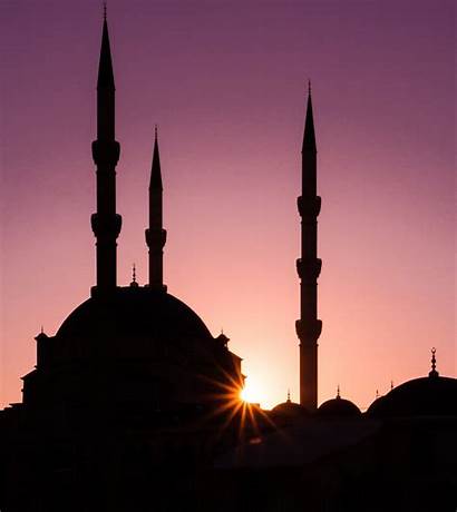 Mosque Silhouette Turkish Sunrise Freeimages Religion Istock