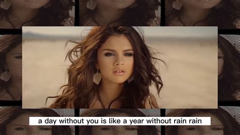 Selena Gomez And The Scene A Year Without Rain Acapellavocalsonly