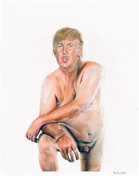 That Nude Portrait Of Donald Trump Is Now Free For All To Use GQ