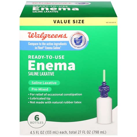 Walgreens Enema