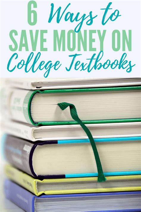6 Ways To Save Money On College Textbooks Coupon Chief College