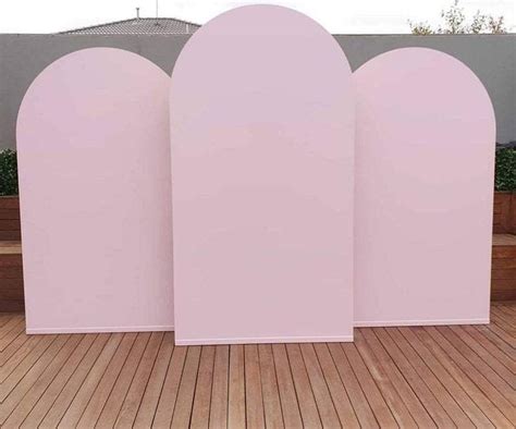 Arched Panels With Customizable Color Backdrop Set Of 3 For Rent In