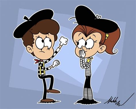 Luanny Week Day 1 Mime By Kylorenrodram95 On Deviantart The Loud