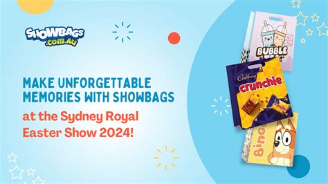 Explore Showbags At The Sydney Royal Easter Show
