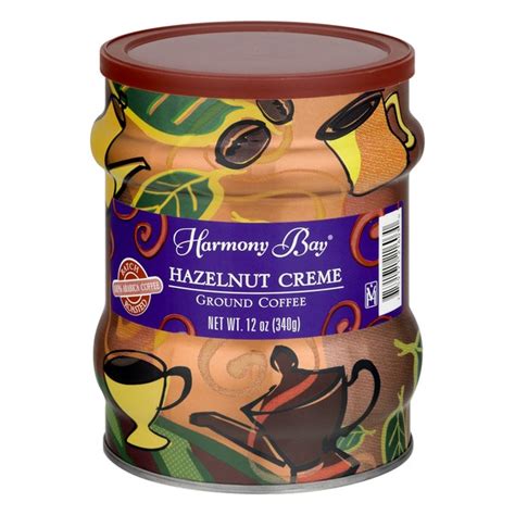 Harmony Bay Coffee Ground Hazelnut Creme Oz Instacart
