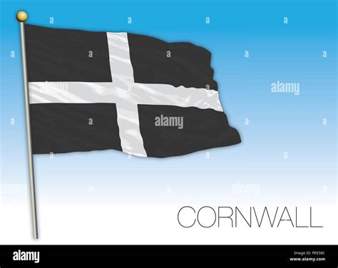Cornwall Flag Stock Vector Images Alamy