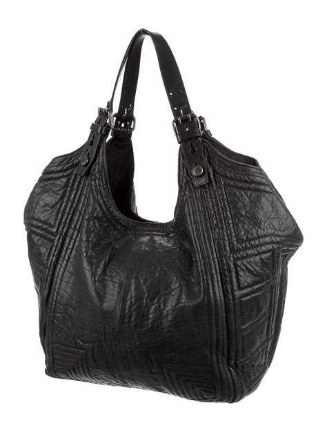 Givenchy Large Leather Hobo Handbags GIV34927 The RealReal