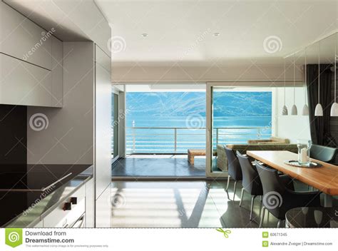 Interior Modern Apartment Stock Image Image Of Architecture 60671345