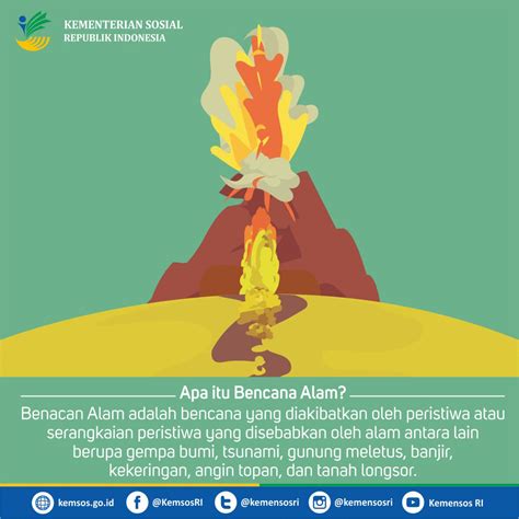 Contoh Poster Bencana Alam Gunung Meletus Vrogue Co