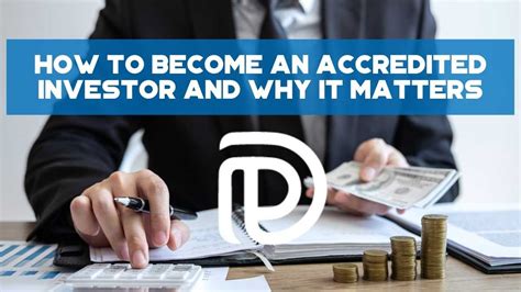 How To Become An Accredited Investor And Why It Matters Debt Free Doctor