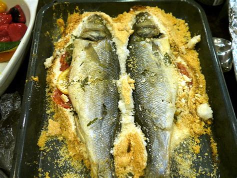 Sea Bass In Egg White Salt Crust The Recipe For Making The… Flickr