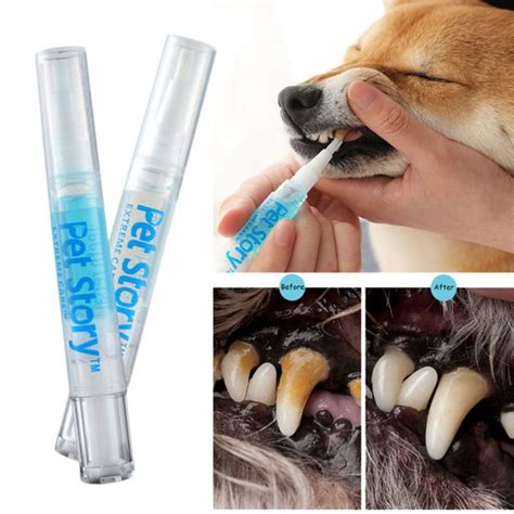 Your dog or cat will first have a brief wellness exam by a licensed veterinarian and if more extensive oral care is needed such as extractions or treatment for gum disease, you will be referred to. Pet Teeth Cleaning Kit, Pet Beauty Toothbrush Dog Cat ...