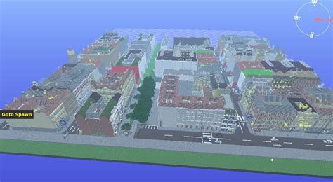 Old City Center Diorama Realistic By Anderbest Minecraft Map