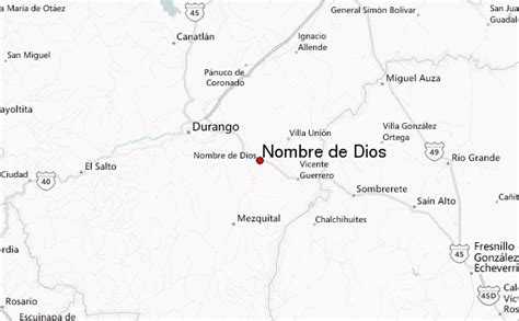 Nombre De Dios8 600×371 Durango Line Chart San Miguel Names