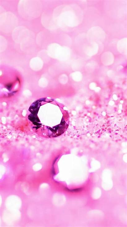 Pink Bling Glitter Diamond Diamonds Iphone Girly
