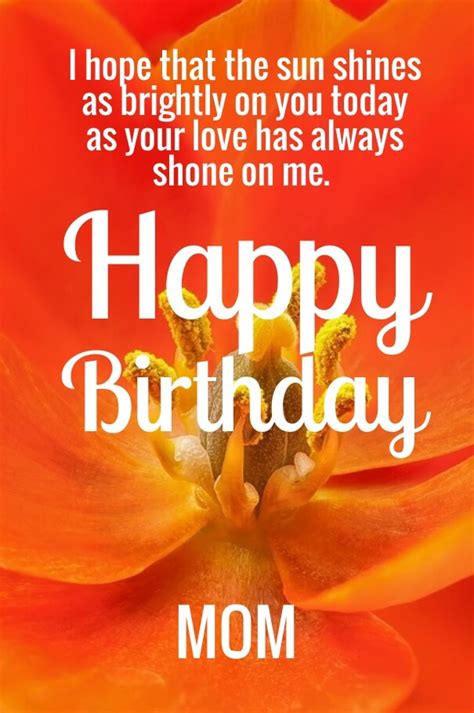 20 Cute Happy Birthday Mom Quotes With Images 2023