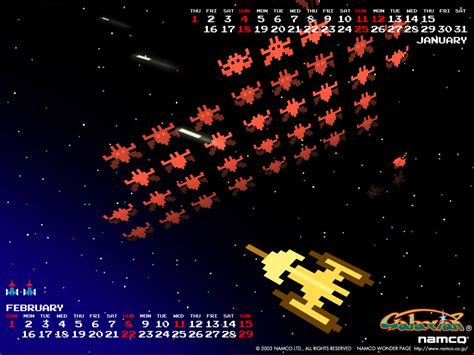 Wallpaper Galaxian