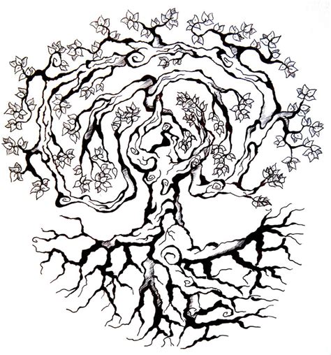 Tree Tattoo By Saarsel On Deviantart