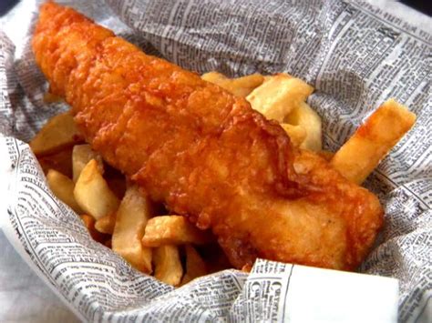 Traditional British Fish And Chips Recipe Food Network