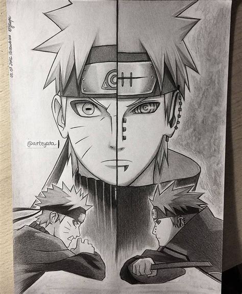 Naruto By Arteyata Naruto Sketch Naruto Drawings Anime Naruto