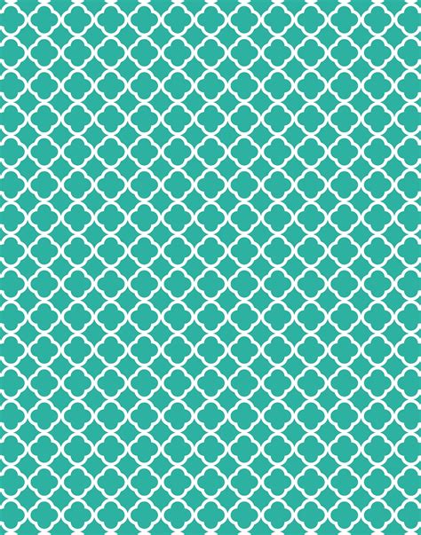 Freebie digi Patterns backgrounds: polka dots, moroccan, quatrefoil and ...