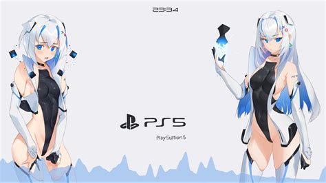 Playstation 5 Anime Girls Ps5 4k Rwallpaperengine