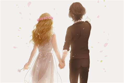 Romantic Boy And Girl Anime Wallpaper 2014 2015 ~ Charming Collection