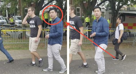 Asian Man Caught On Camera Allegedly Marching With White Supremacists