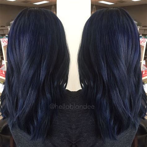 Berserk offers the best selection in cool blue hues for hair colouring. 25 Midnight-Blue Hair Ideas That Will Inspire Your Next ...