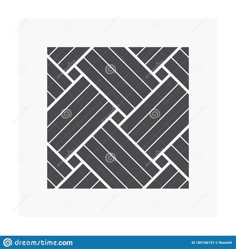 Wood Floor Icon Stock Vector Illustration Of Pattern 185166131
