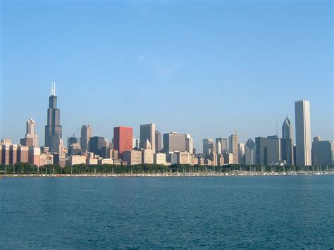 🔥 73 Chicago Skyline Background Wallpapersafari