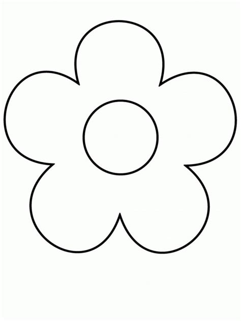 Flower Outlines Free Download On Clipartmag