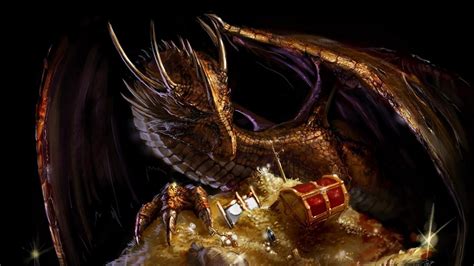 Gold Dragon Wallpapers Top Free Gold Dragon Backgrounds Wallpaperaccess