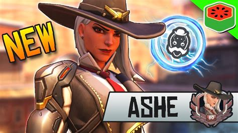 Ashe New Best Dps Hero Gameplay Overwatch Youtube