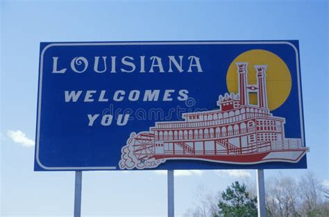 Welcome To Louisiana Sign Stock Images Image 23168124