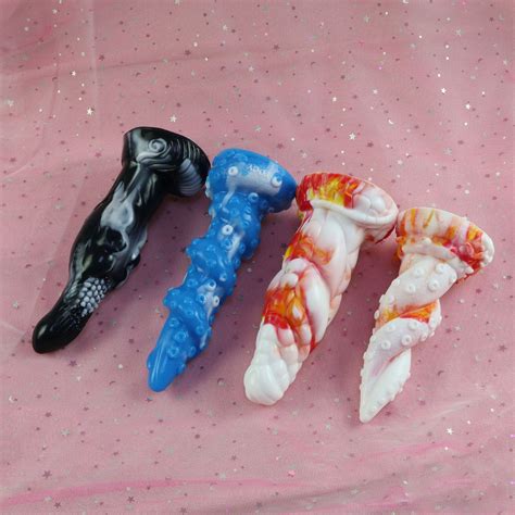 Octopus Tentacle Dildo For Woman Fantasy Dildo Tentacle Adult Etsy