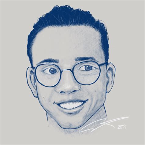 Logic Portrait Drawn For Practice Thought Id Share Rlogic301