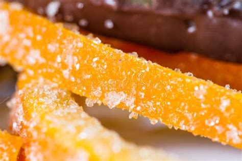 Candied Orange Peel Stock Image Image Of Candy Bitter 140847467