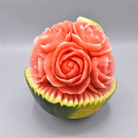 Watermelon Food Carving So Creative And Visual