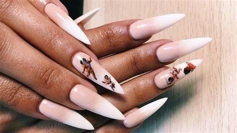 35 Angel Nails Designs For A Whimsical Look 2023 The Trend Spotter
