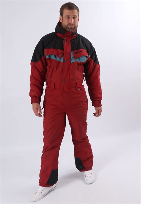 Vintage Full Ski Suit 40″ Chest Uk M 90s E1t Jojo Ski