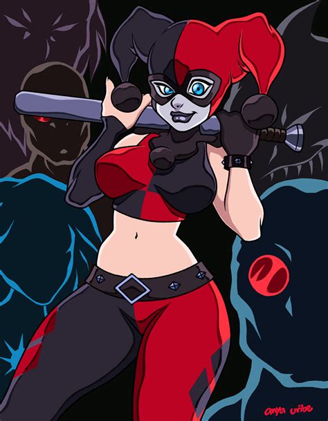 Arkham Assault Harley Quinn By Anyauribe On Deviantart