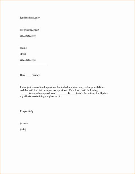 Example Of Resignation Letter In Kenya Sample Resignation Letter