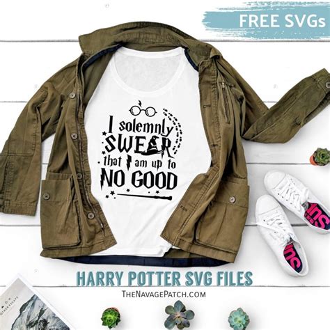 Free Harry Potter SVG Files for T-Shirts, Mugs & More | The Navage Patch