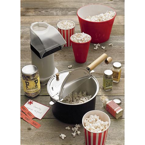 Stovetop Black Popcorn Popper Reviews Crate And Barrel Stovetop